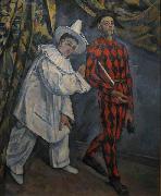 Paul Cezanne Pierot and Harlequin china oil painting artist